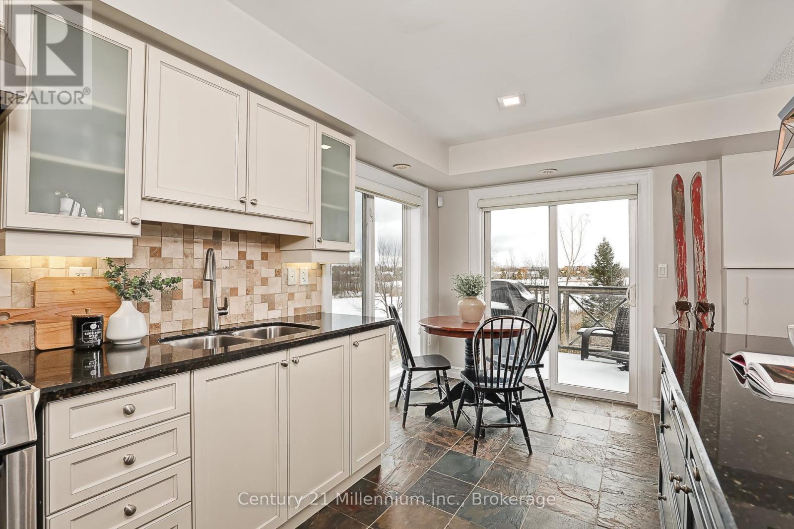 201 - 6 Joseph Trail, Collingwood, ON - Indoor Photo Showing Kitchen With Double Sink