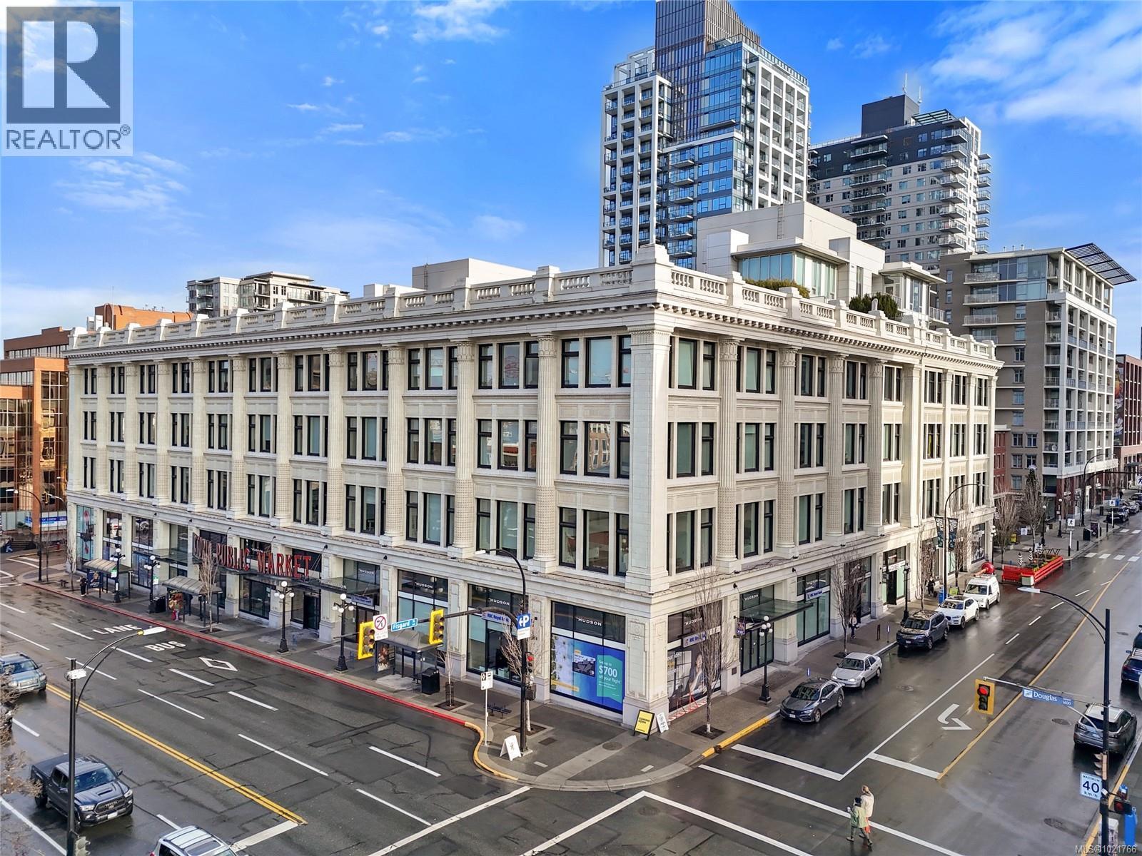 416 770 Fisgard St, Victoria, BC - Outdoor With Facade