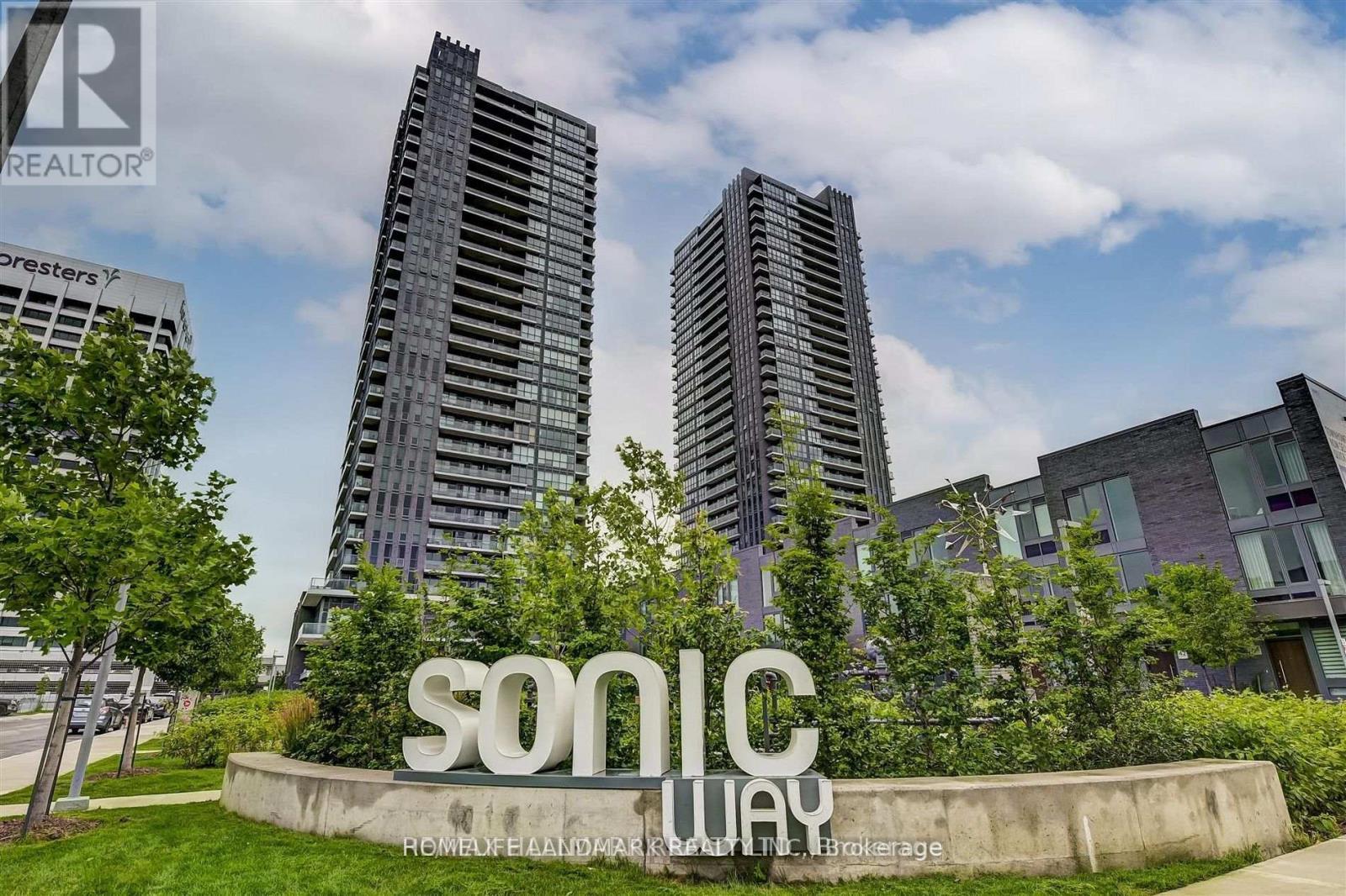 N1805 - 6 Sonic Way, Toronto, ON - Outdoor With Facade