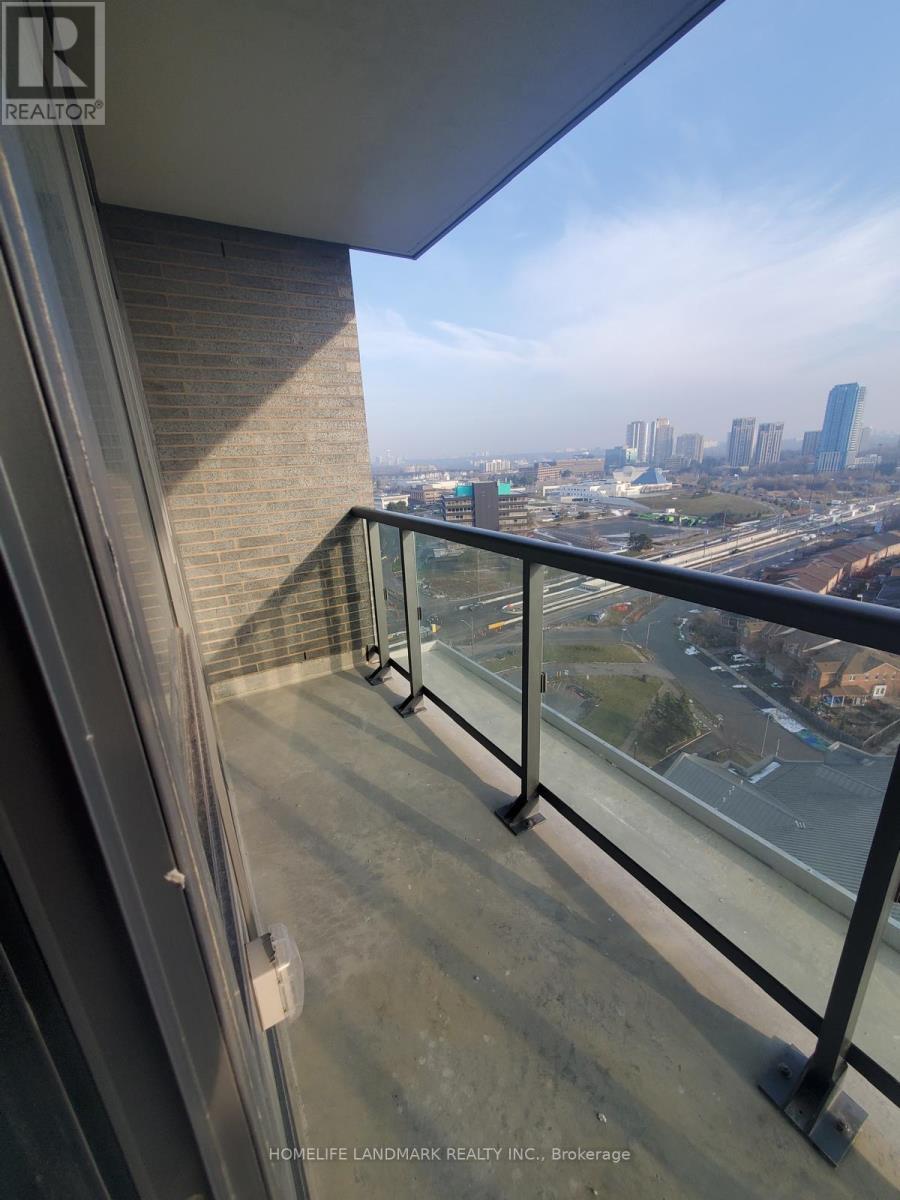 N1805 - 6 Sonic Way, Toronto, ON - Outdoor With Balcony With View