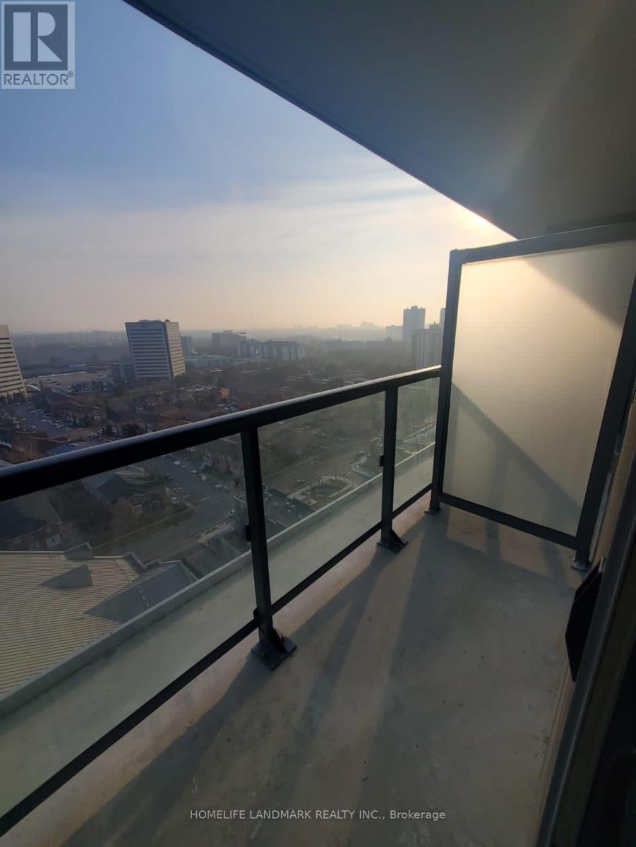 N1805 - 6 Sonic Way, Toronto, ON - Outdoor With Balcony With View