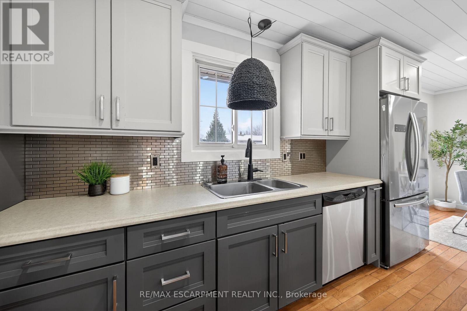 2470 Highway 24, Norfolk, ON - Indoor Photo Showing Kitchen With Double Sink