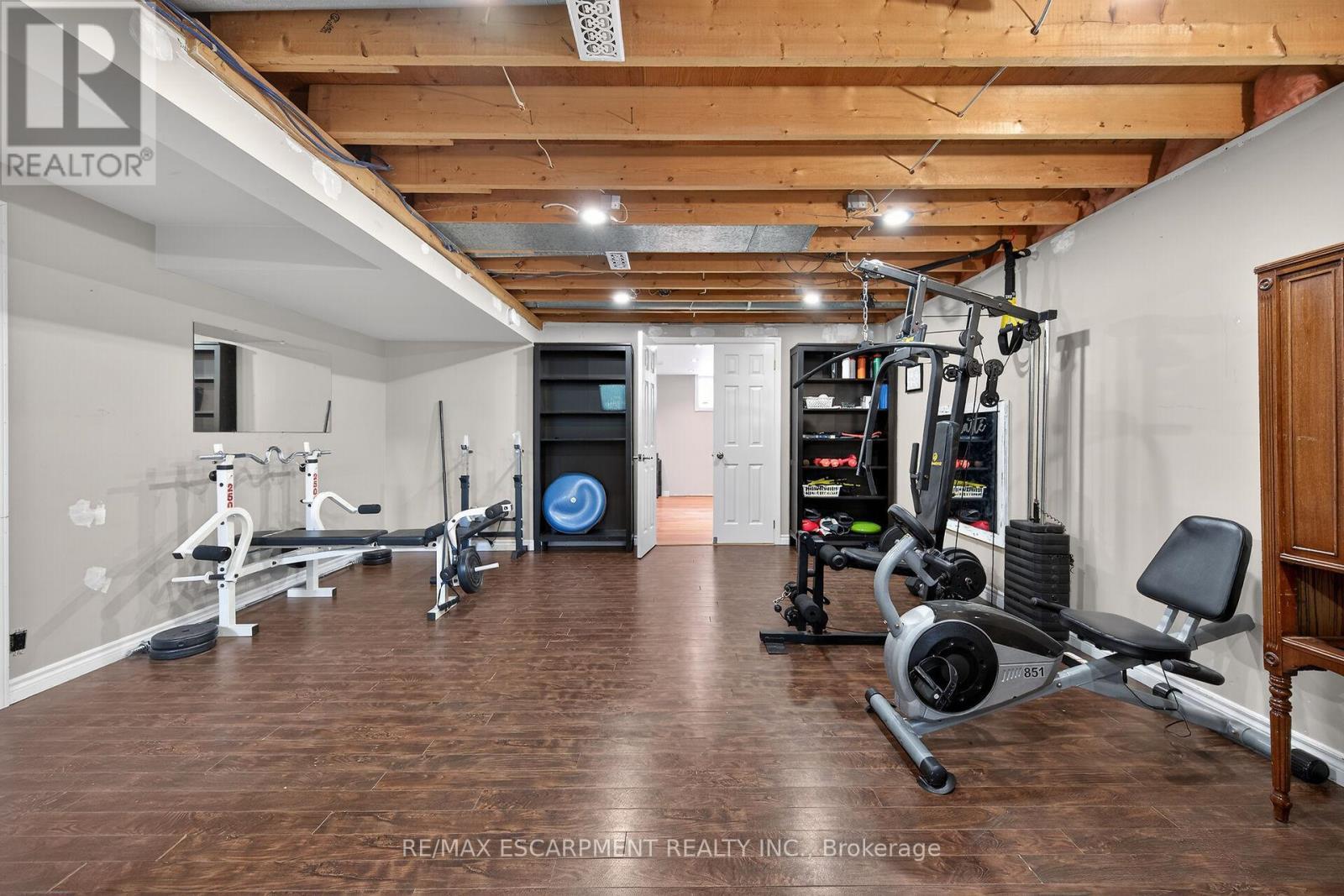 2470 Highway 24, Norfolk, ON - Indoor Photo Showing Gym Room