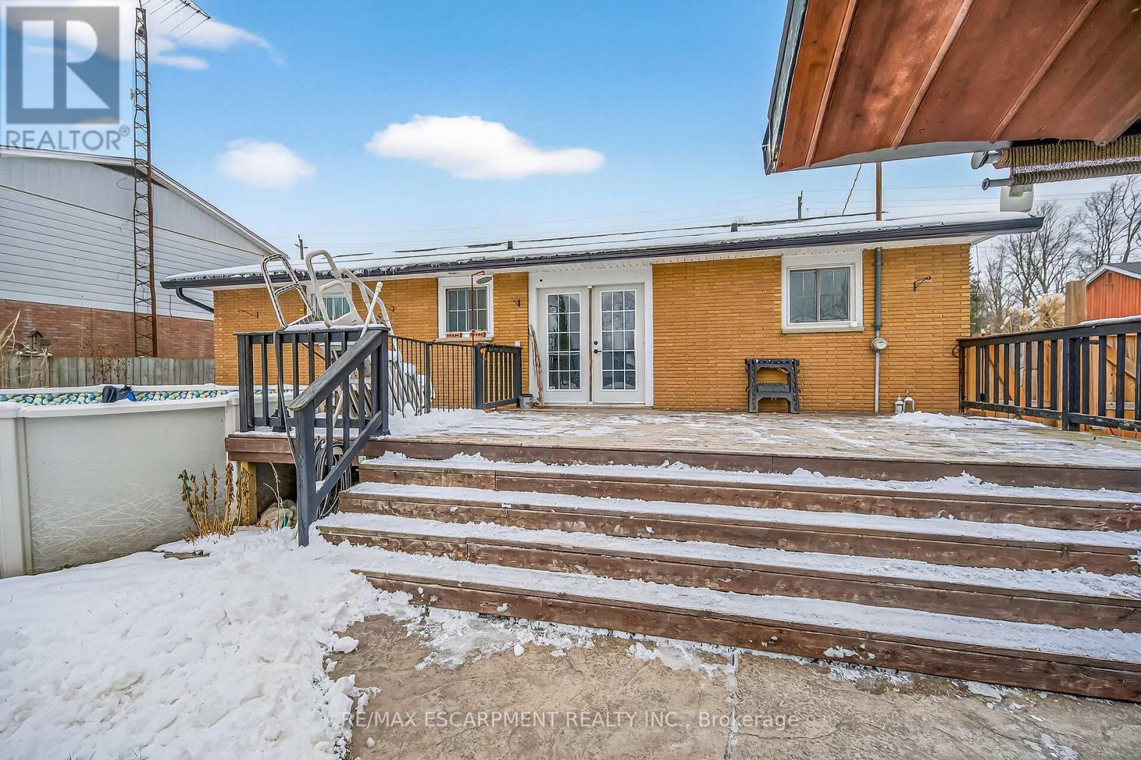 2470 Highway 24, Norfolk, ON - Outdoor With Above Ground Pool With Deck Patio Veranda