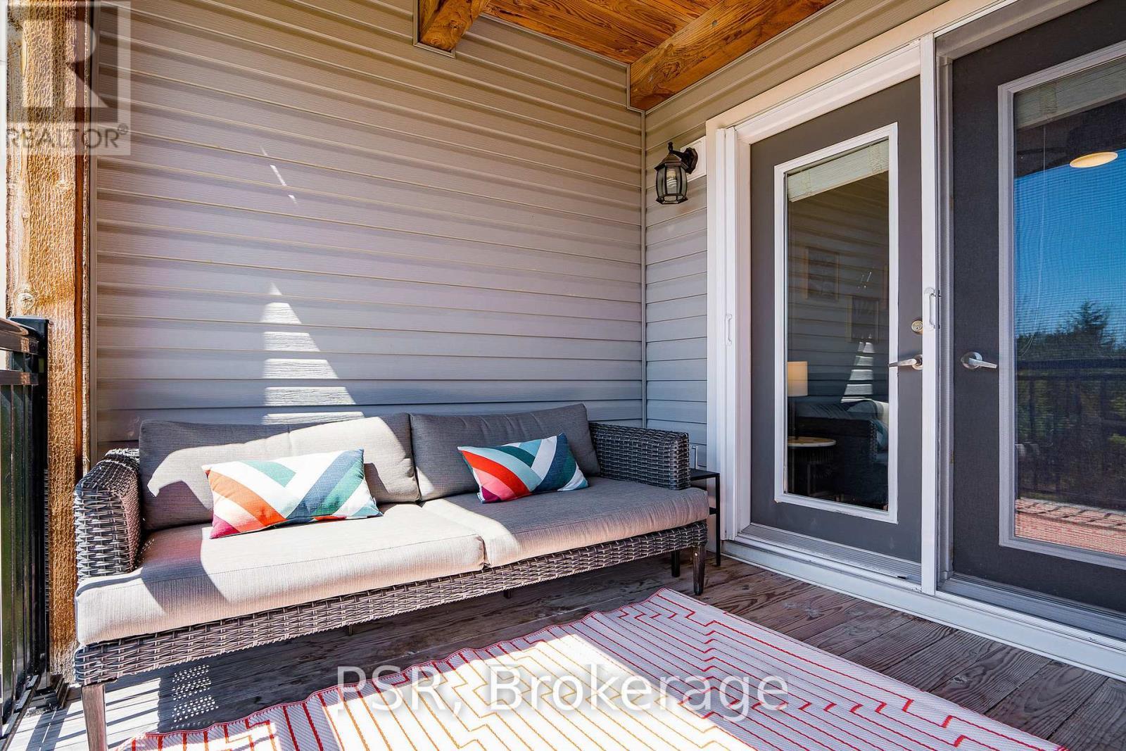 204 - 8 Brandy Lane Drive, Collingwood, ON - Outdoor With Deck Patio Veranda With Exterior
