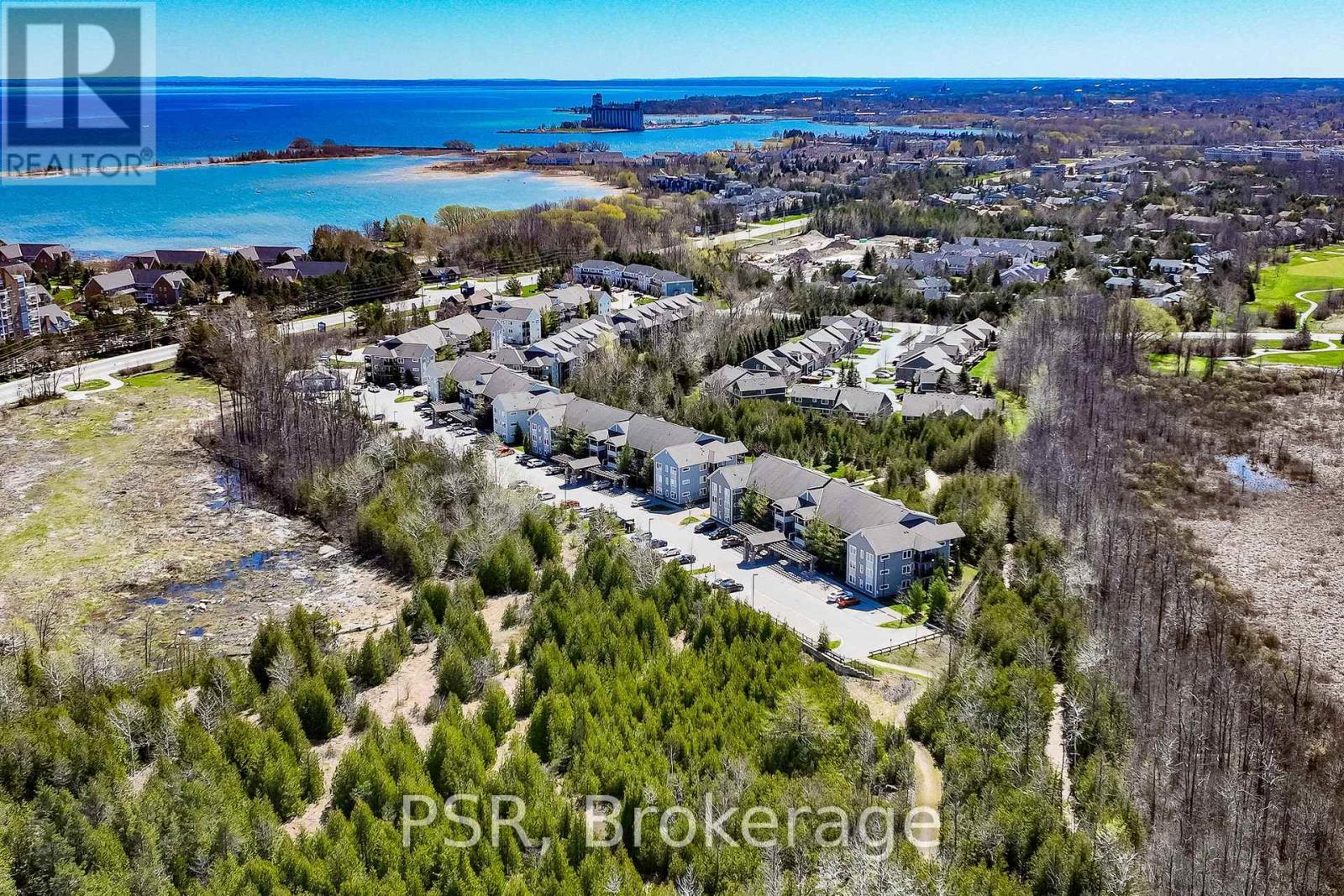 204 - 8 Brandy Lane Drive, Collingwood, ON - Outdoor With Body Of Water With View