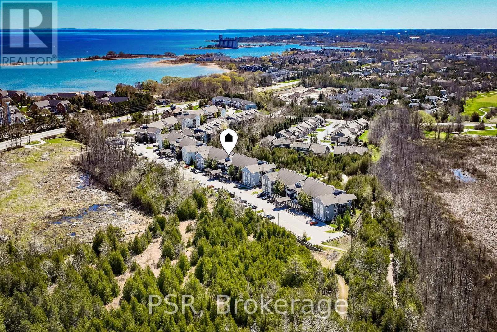 204 - 8 Brandy Lane Drive, Collingwood, ON - Outdoor With Body Of Water With View