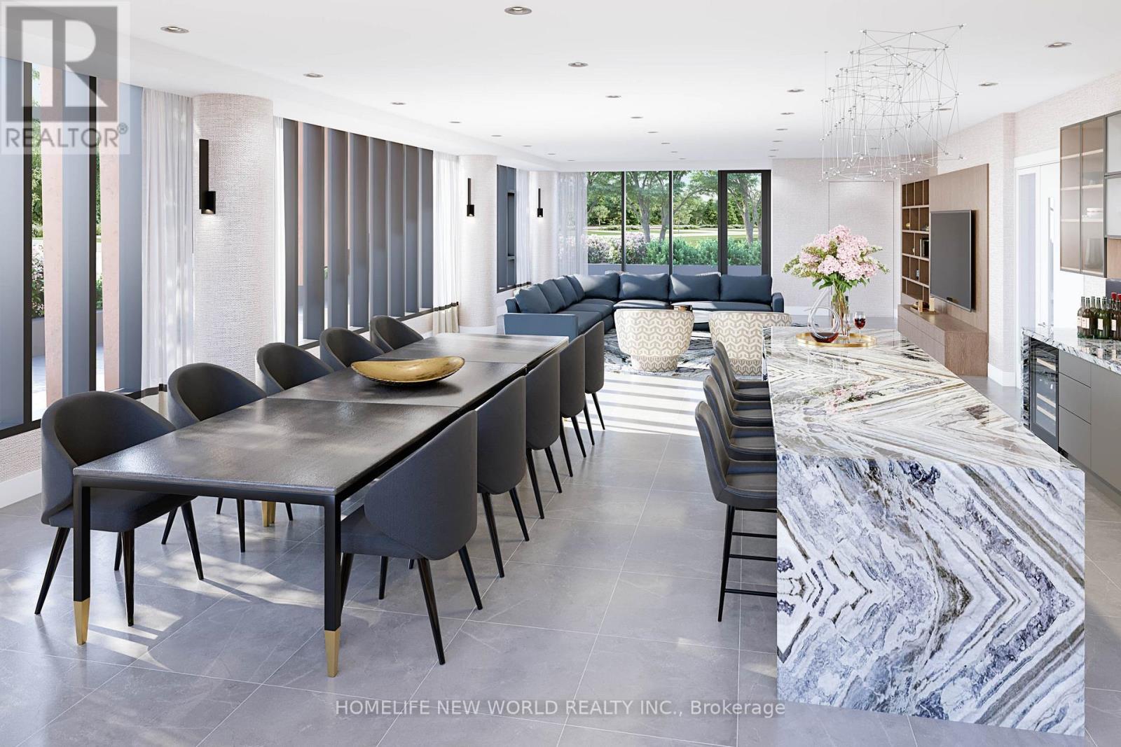 607 - 5858 Yonge Street, Toronto, ON - Indoor Photo Showing Dining Room