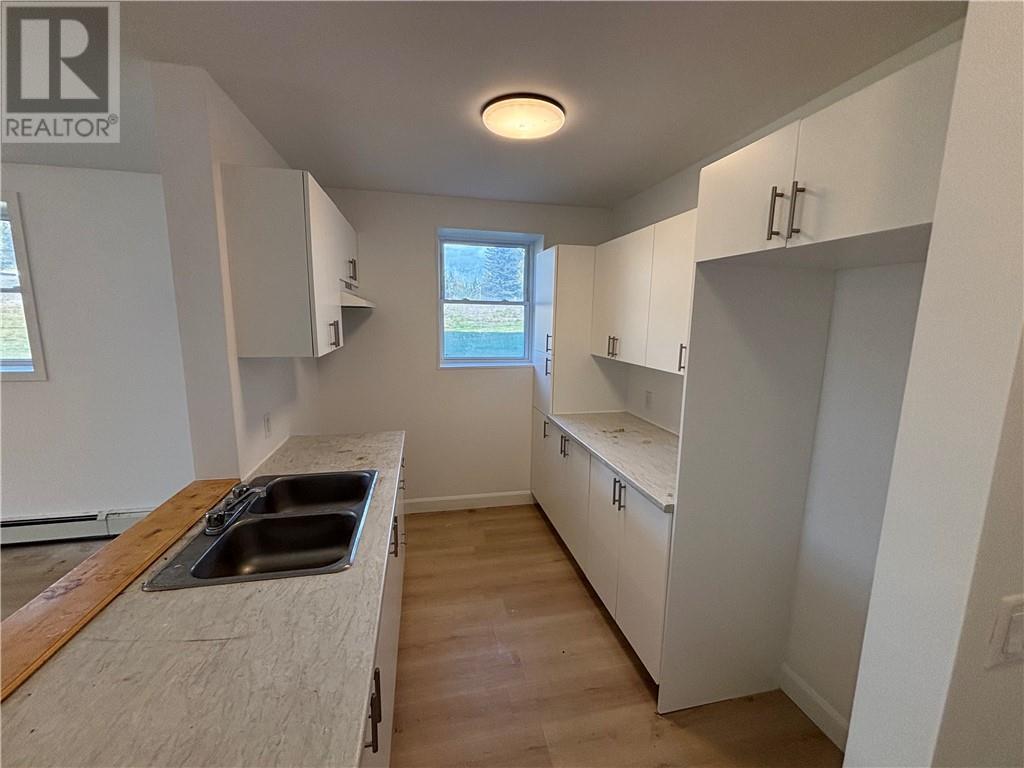 101 Service Road Unit# 1, Onaping, ON - Indoor Photo Showing Kitchen With Double Sink