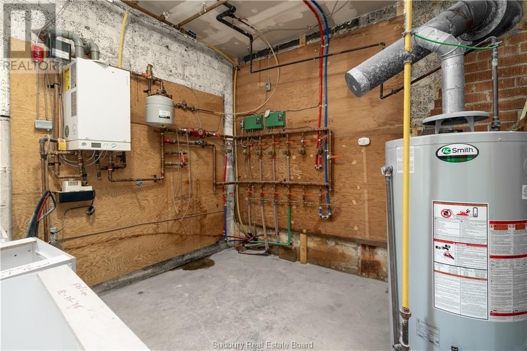 101 Service Road Unit# 1, Onaping, ON - Indoor Photo Showing Basement