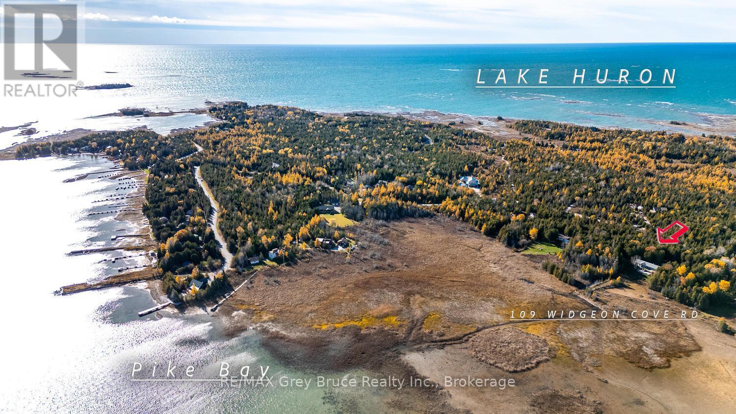 109 Widgeon Cove Road, Northern Bruce Peninsula, ON - Outdoor With Body Of Water With View