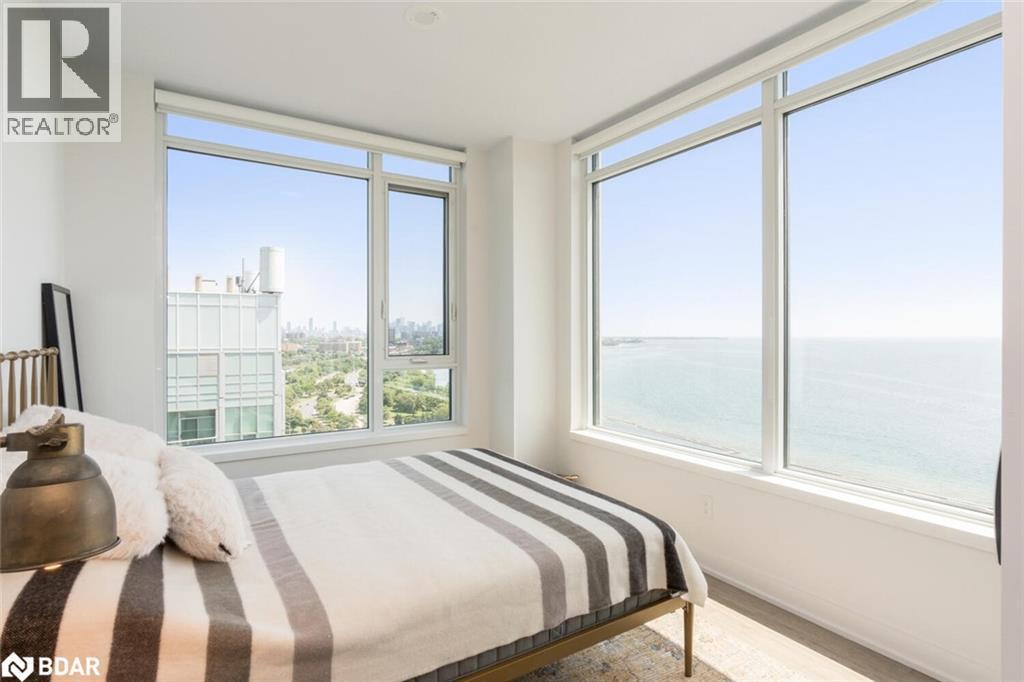 1926 Lake Shore Boulevard W Unit# 2307, Toronto, ON - Indoor Photo Showing Bedroom