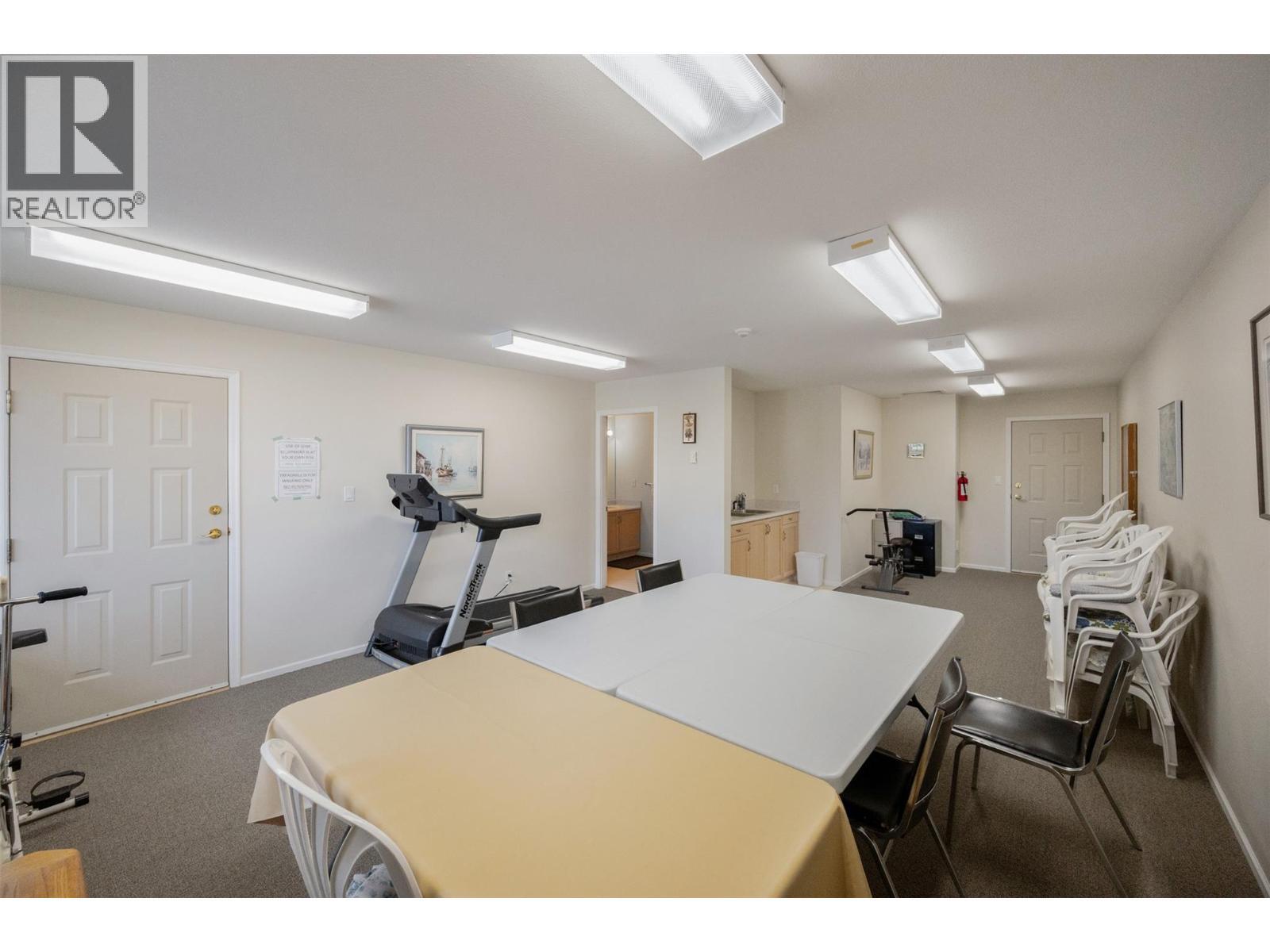 8700 Jubilee Road E Unit# 109, Summerland, BC - Indoor Photo Showing Gym Room