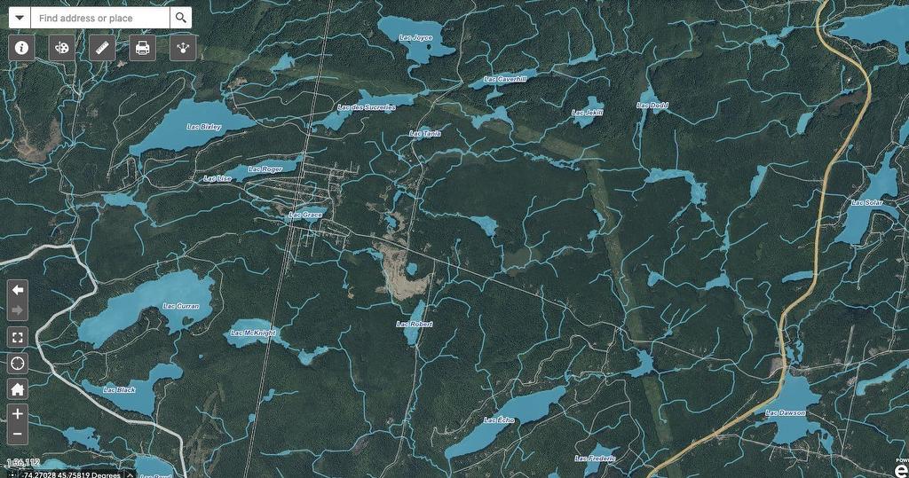 Overall view - 36 Rue De L'Azur, Wentworth, QC - Other