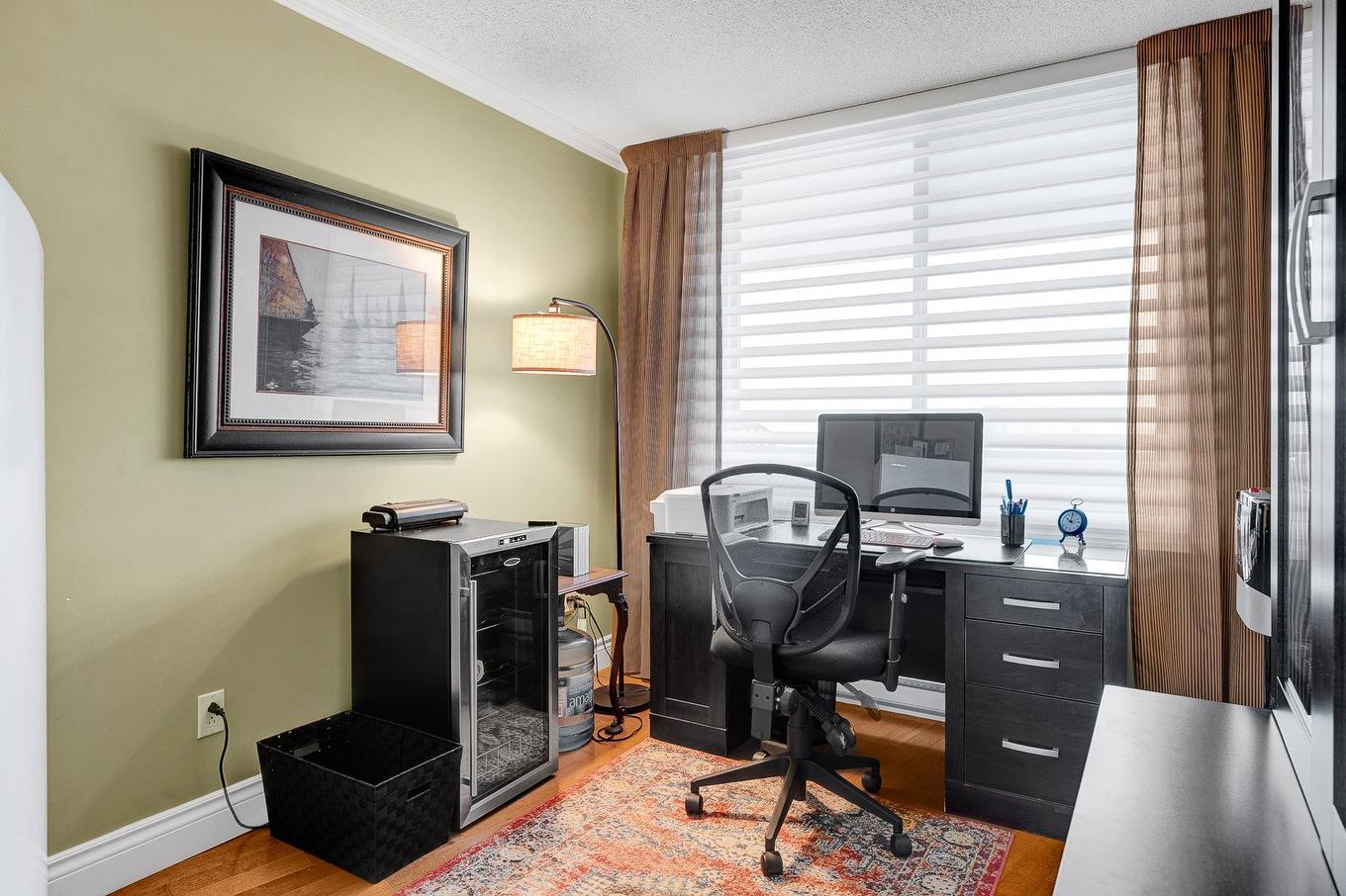 Chambre à coucher - 1005-4300 Place Des Cageux, Laval (Chomedey), QC - Indoor Photo Showing Office