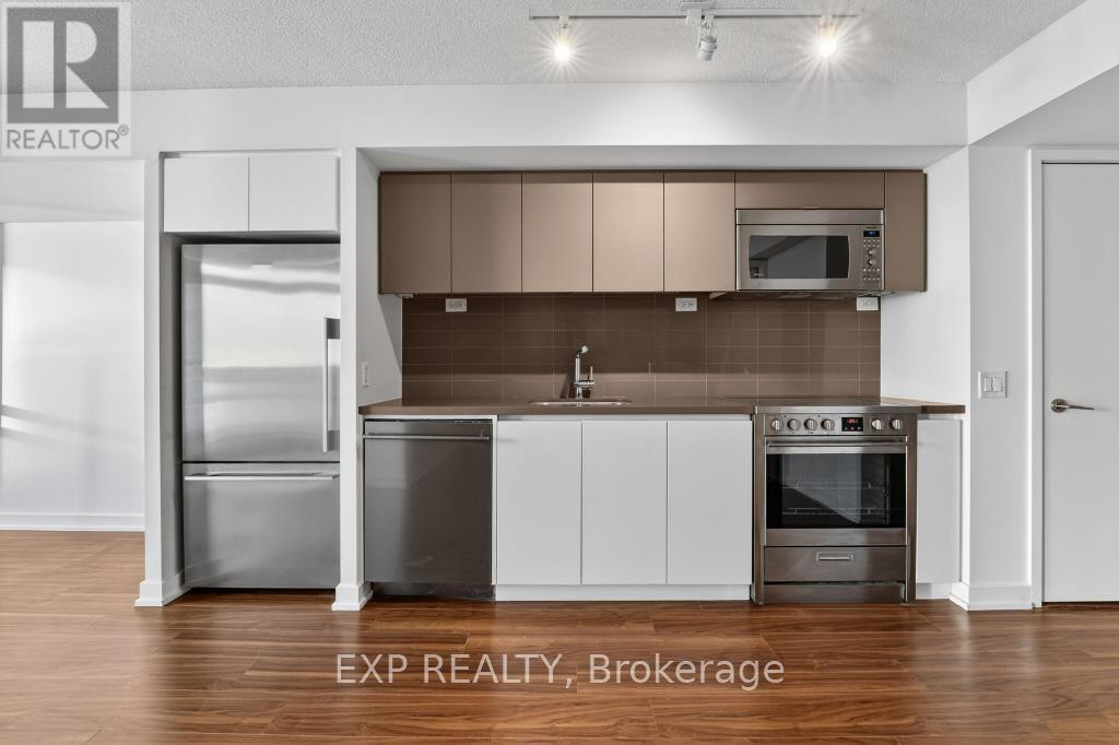 3105 - 85 Queens Wharf Road, Toronto, ON - Indoor Photo Showing Kitchen With Upgraded Kitchen
