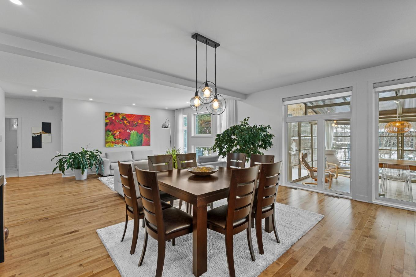 Vue d'ensemble - 17340 Rue Du Titane, Mirabel, QC - Indoor Photo Showing Dining Room