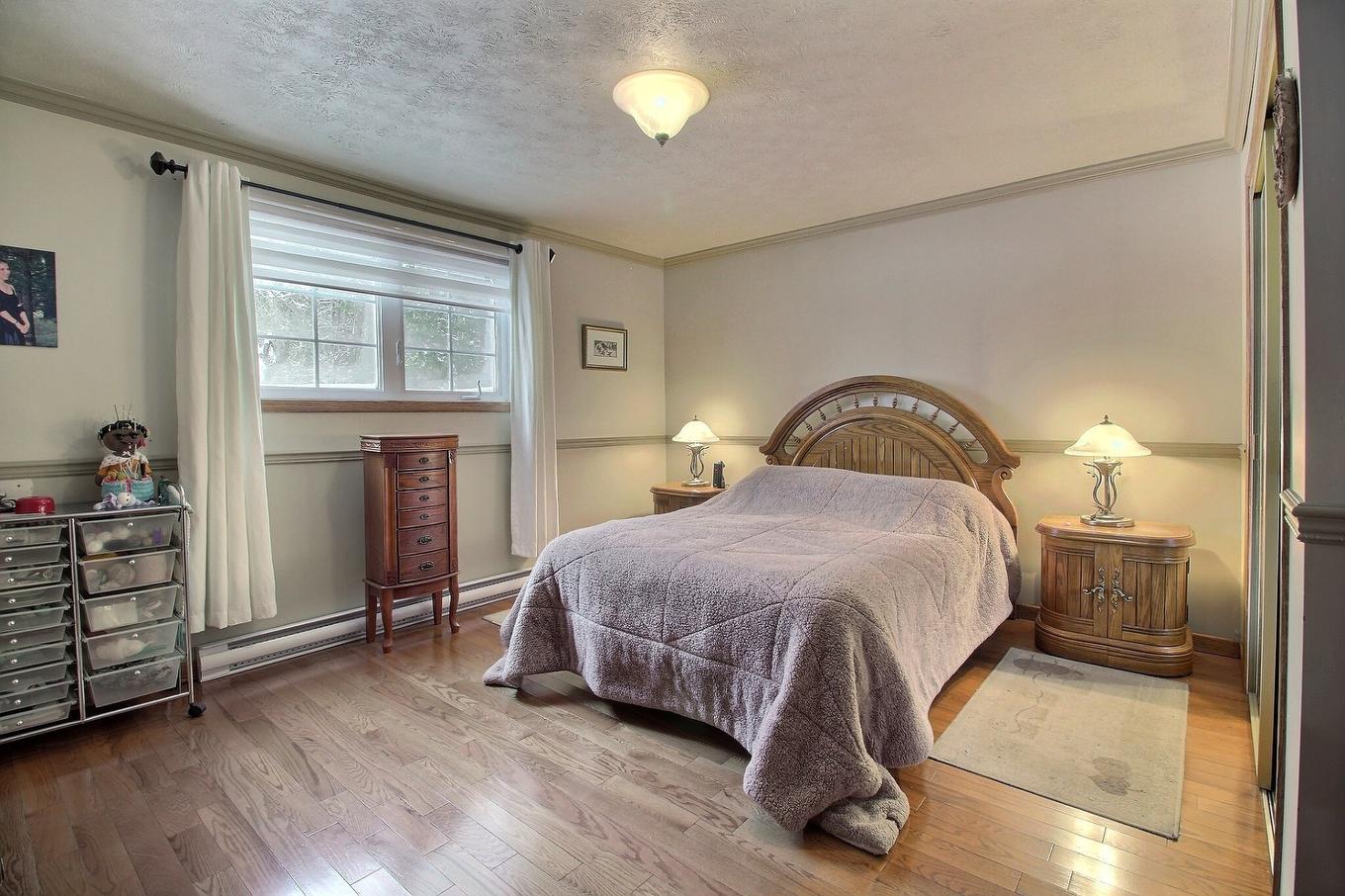 Primary bedroom - 2436 13E Rang, Orford, QC - Indoor Photo Showing Bedroom