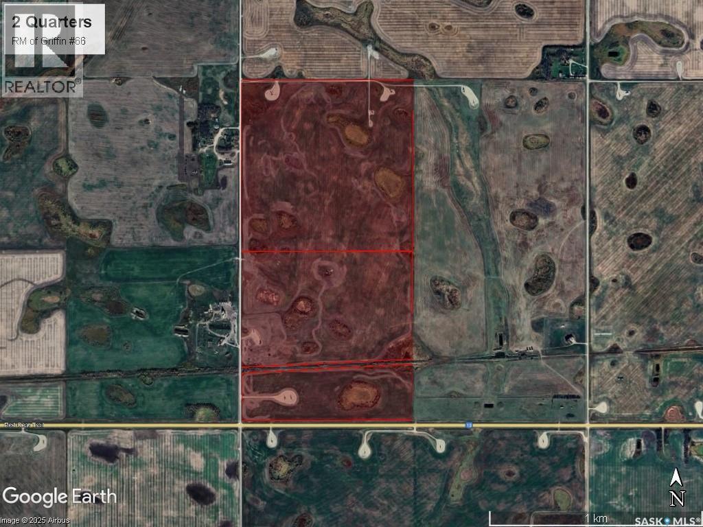 2 Quarters Of Grainland W/ Oil Surface Lease Reven, Griffin Rm No. 66, SK