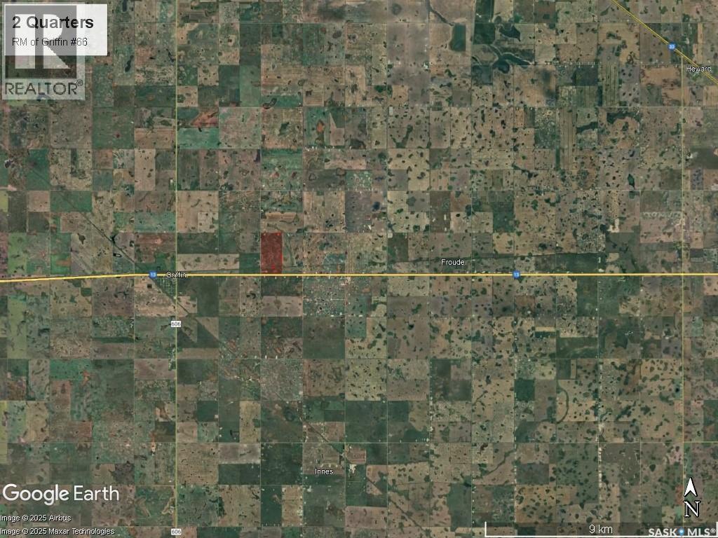 2 Quarters Of Grainland W/ Oil Surface Lease Reven, Griffin Rm No. 66, SK