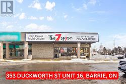 16 - 353 DUCKWORTH STREET Barrie, ON L4M 5C2