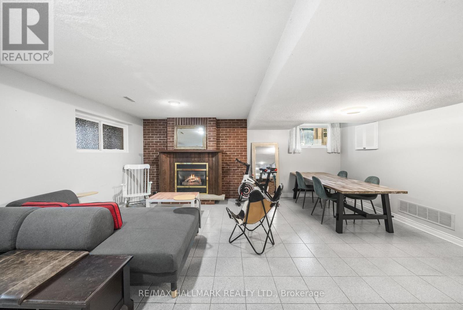 Bsmnt - 51 Watson Street, Toronto, ON - Indoor With Fireplace