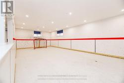 Window in the rink are covered but accessible -