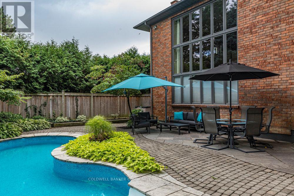 223 Briar Hill Crescent, Hamilton, ON - Outdoor With In Ground Pool With Deck Patio Veranda