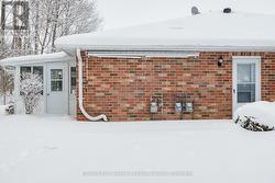 Side Patio with Awning -