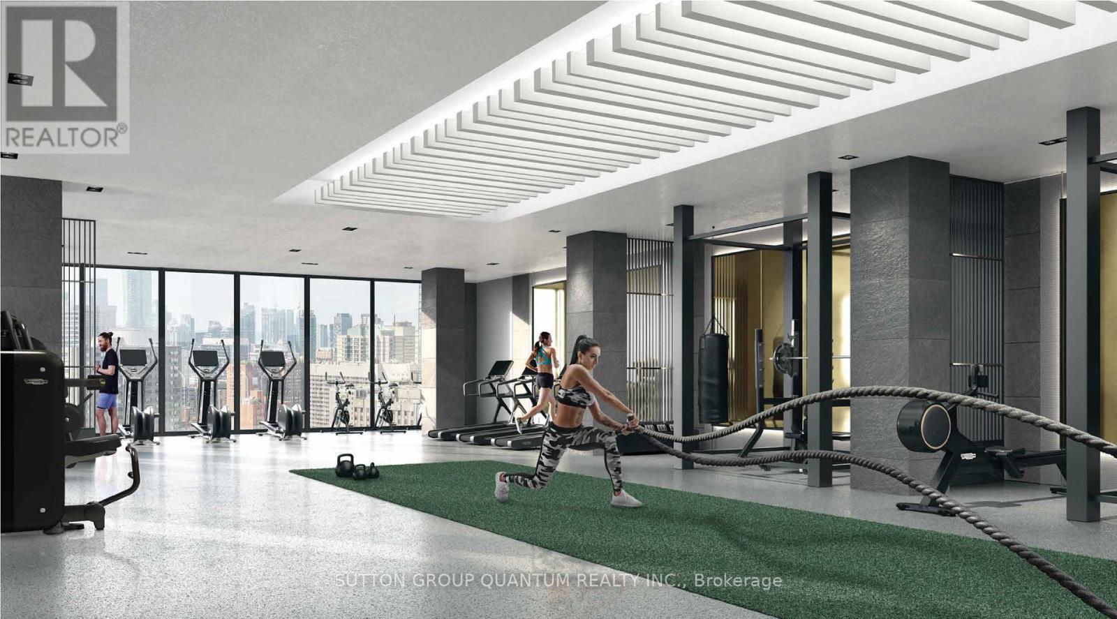 1607 - 319 Jarvis Street, Toronto, ON - Indoor Photo Showing Gym Room
