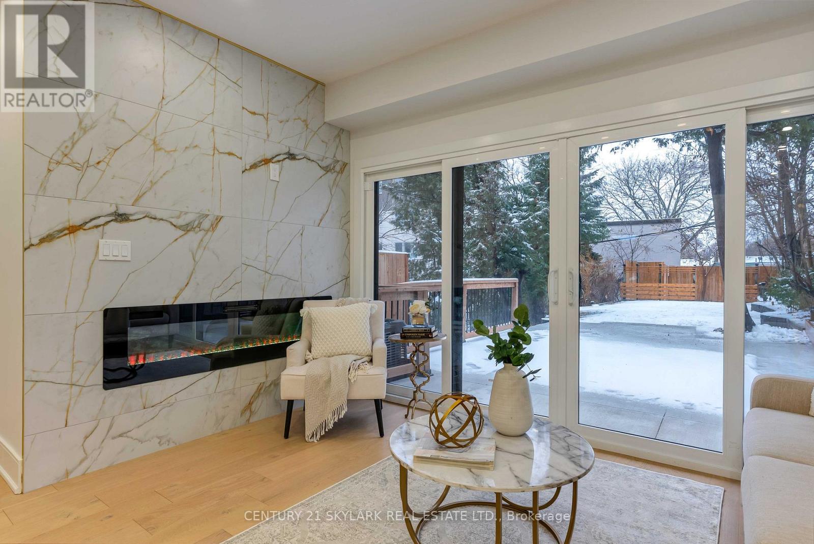 208 Gainsborough Road, Toronto, ON - Indoor With Fireplace