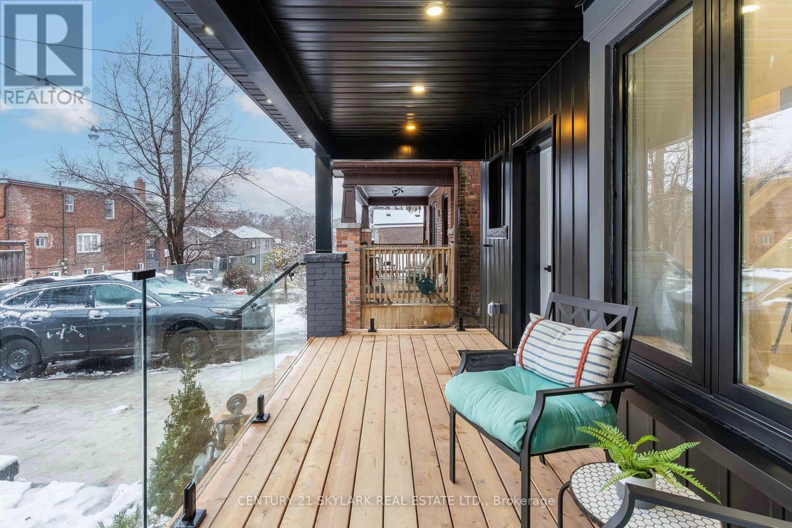 208 Gainsborough Road, Toronto, ON - Outdoor With Deck Patio Veranda With Exterior