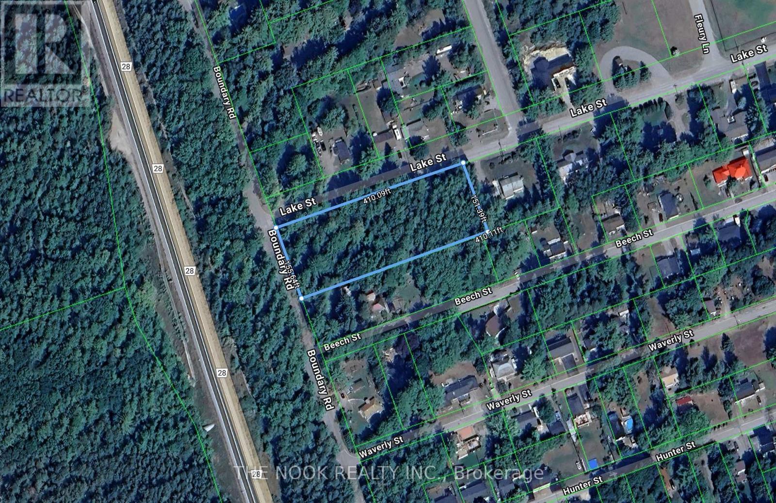 Lot lines are approximate - 0 Boundary Road, Hamilton Township (Bewdley), ON
