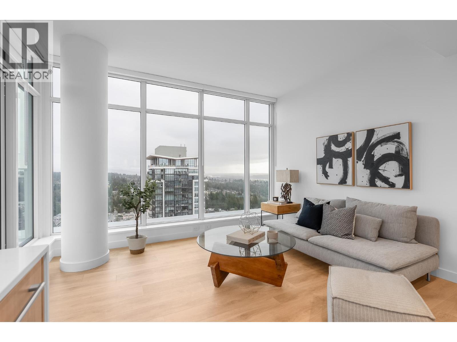 2307 505 Nelson Street, Coquitlam, BC - Indoor Photo Showing Living Room