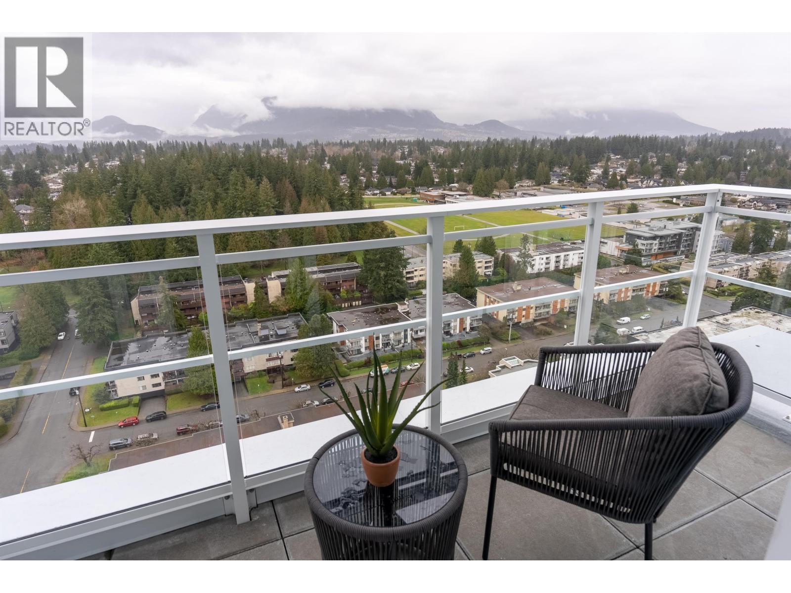 2307 505 Nelson Street, Coquitlam, BC - Outdoor With Balcony With View