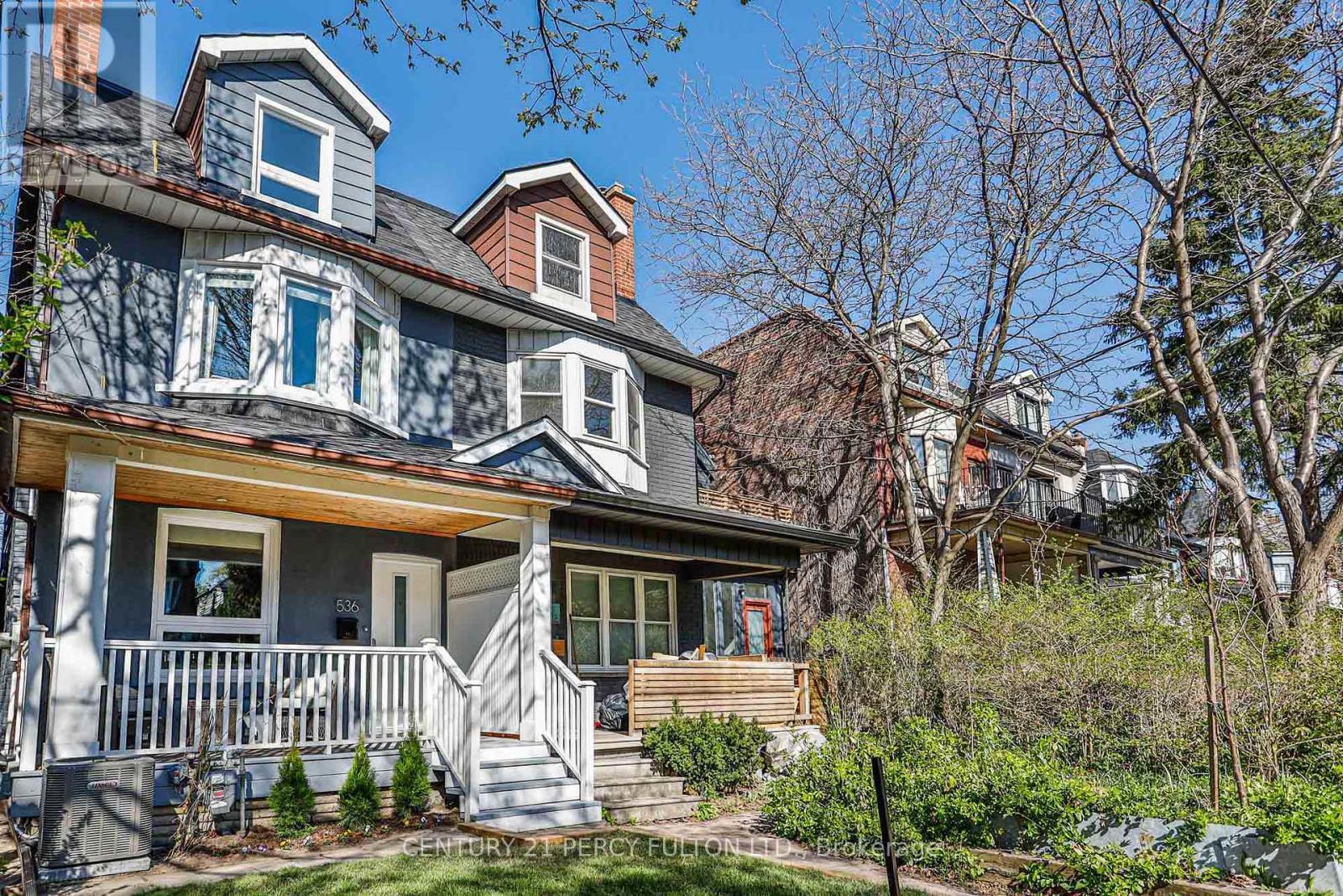 536 Crawford Street, Toronto, ON - Outdoor With Deck Patio Veranda