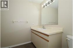 Bathroom with vanity and toilet -
