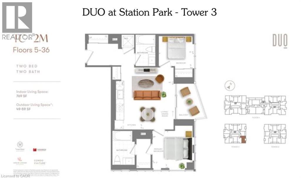 25 Wellington Street S Unit# 2912, Kitchener, ON