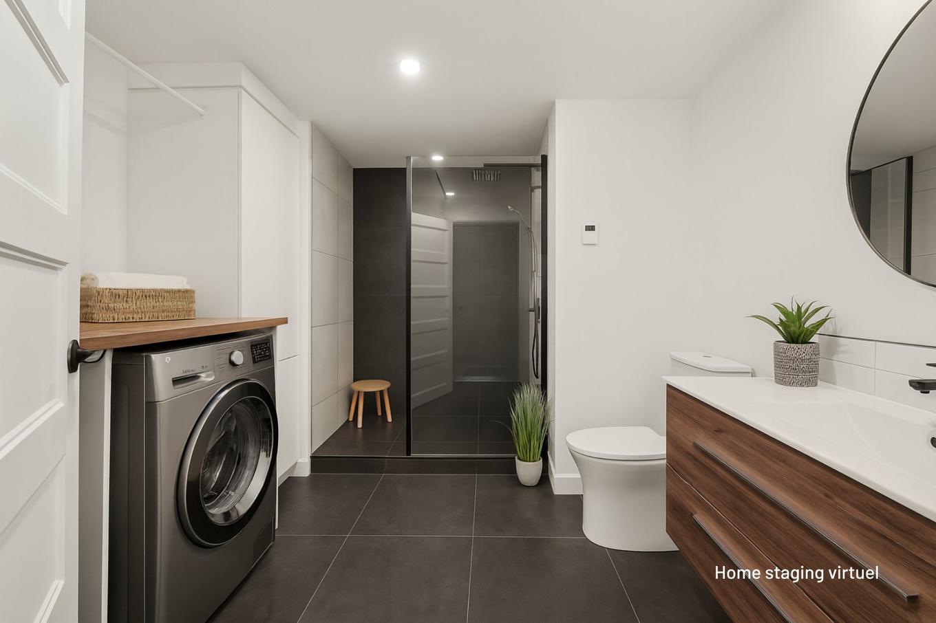 Salle de bains - 110-2761 Ch. Ste-Foy, Québec (Sainte-Foy/Sillery/Cap-Rouge), QC - Indoor Photo Showing Laundry Room