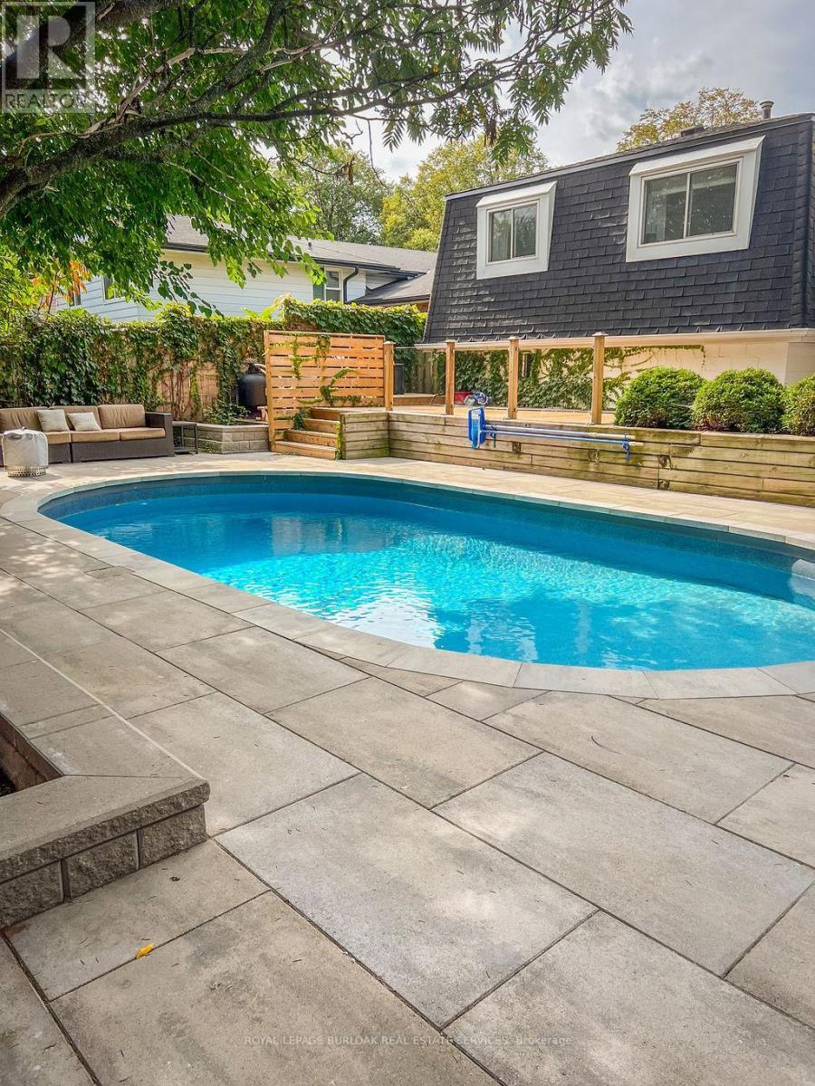 3356 Rexway Drive, Burlington, ON - Outdoor With In Ground Pool