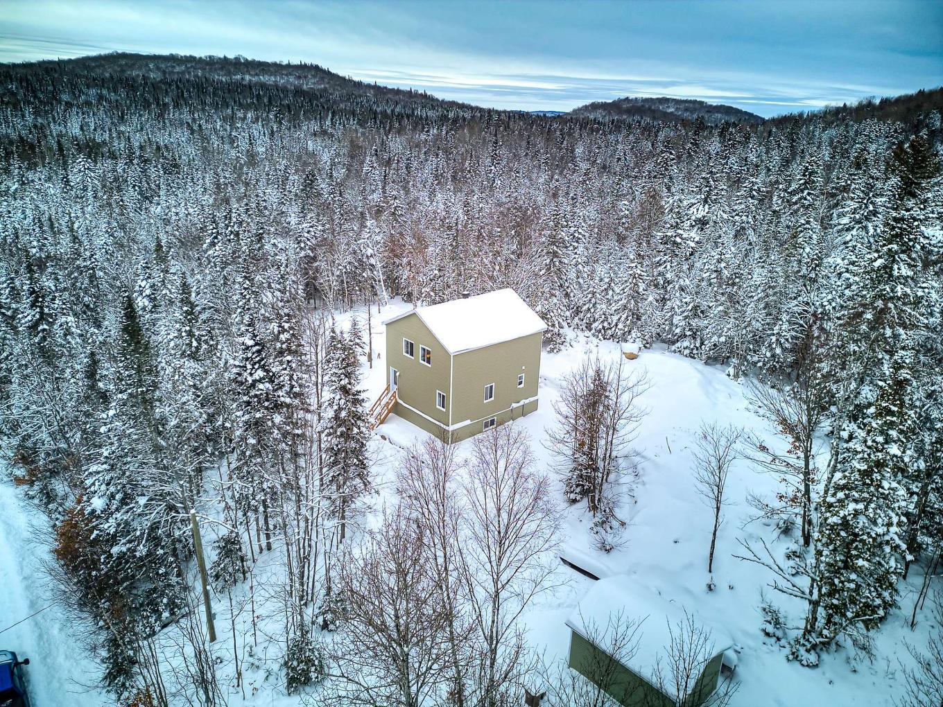 Aerial photo - 101 Mtée Manitonga, Lac-Supérieur, QC - Outdoor With View