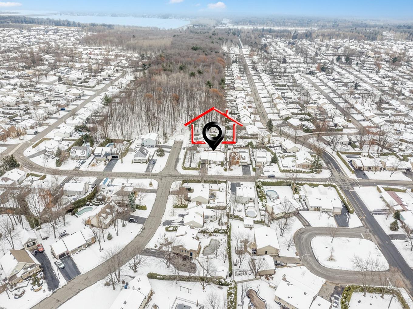 Photo aérienne - 953 Rue Des Grands-Bois, Sorel-Tracy, QC - With View