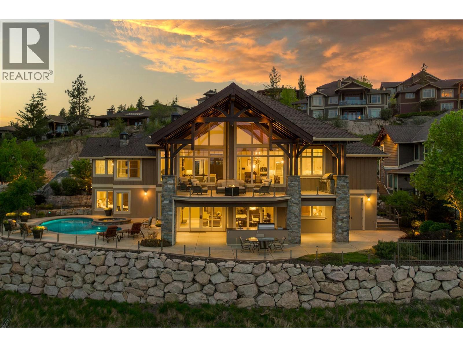 622 Jigger Place, Vernon, BC - Outdoor With In Ground Pool