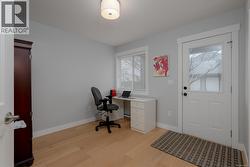 Third bedroom, can be used as office space with door leading to back patio. -
