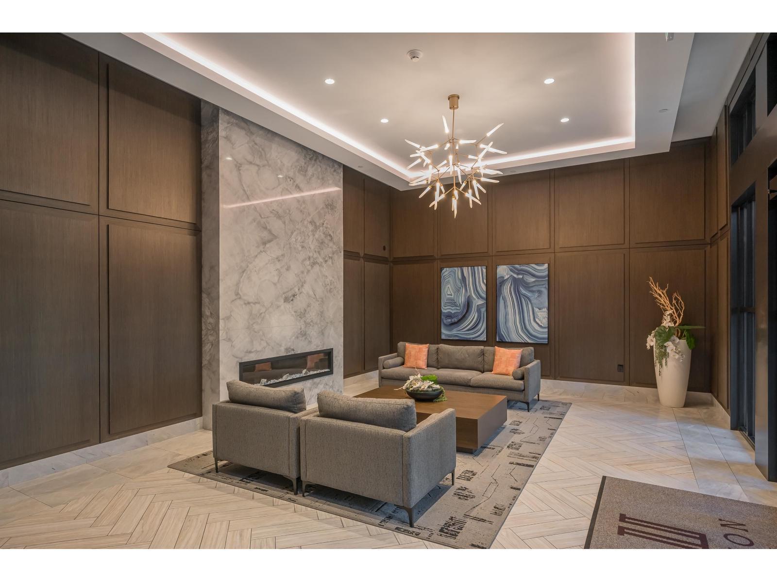 B116 8150 207 Street, Langley, BC - Indoor With Fireplace