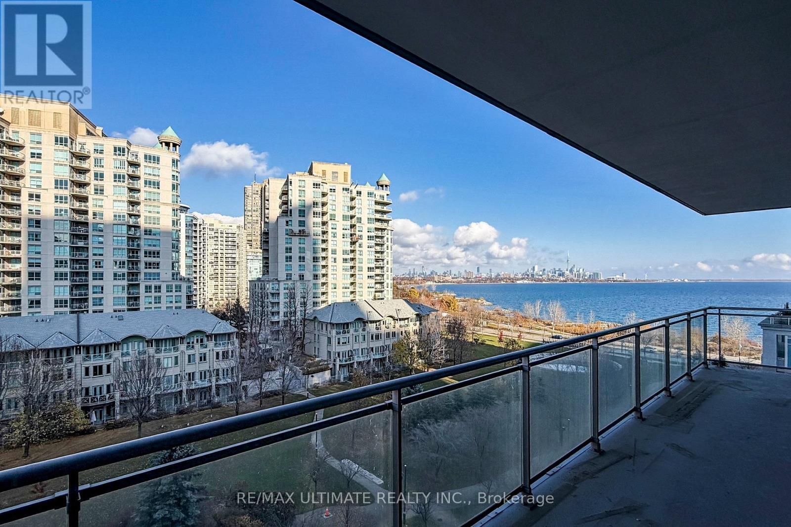 708 - 2119 Lakeshore Boulevard, Toronto, ON - Outdoor With Body Of Water With Balcony With View