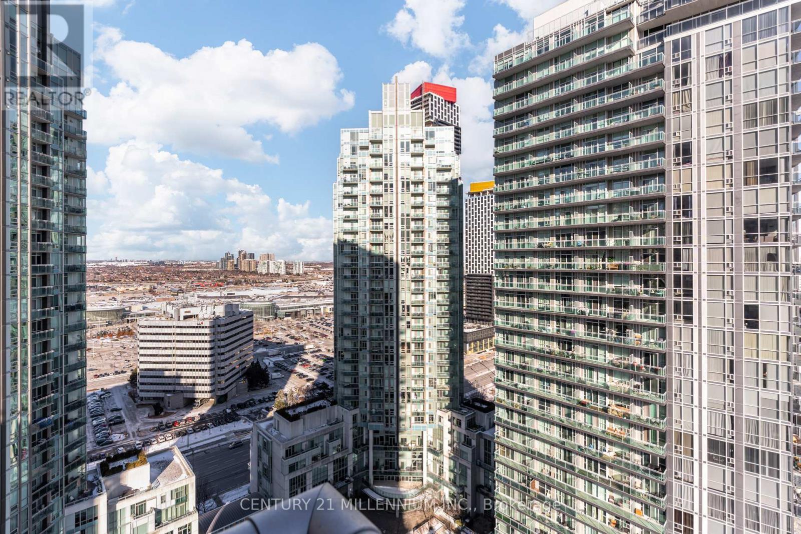 2505 - 225 Webb Drive, Mississauga, ON - Outdoor With Facade