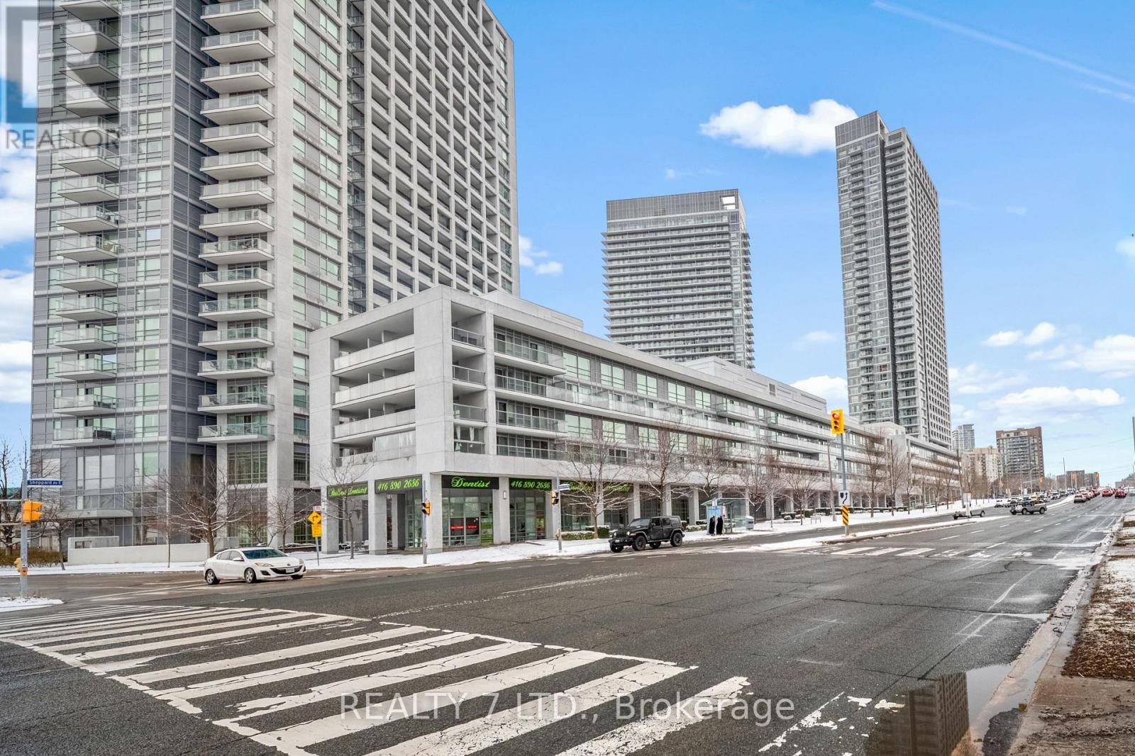 220 - 2035 Sheppard Avenue E, Toronto, ON - Outdoor With Balcony With Facade