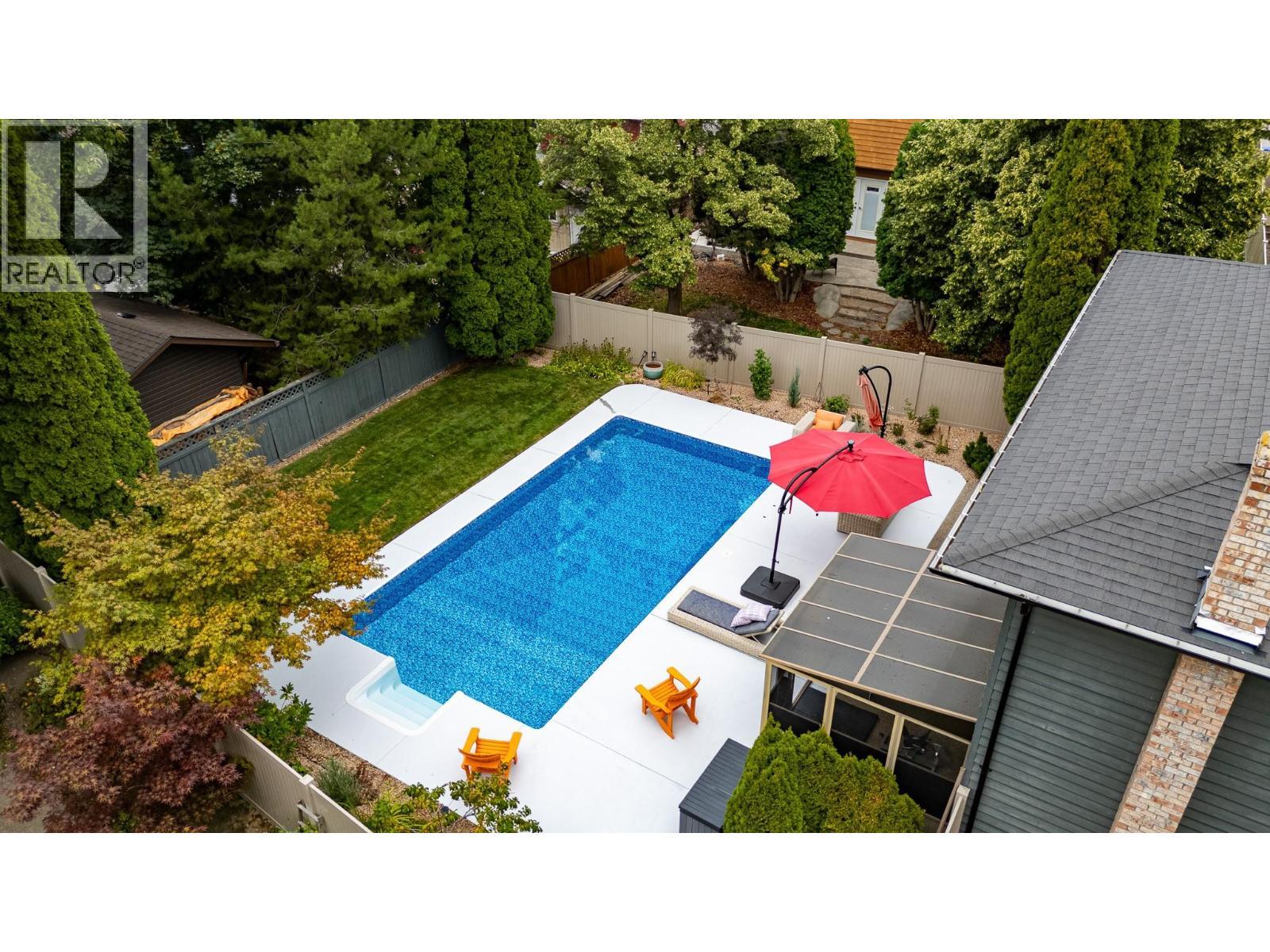 2651 Evergreen Drive, Penticton, BC - Outdoor With In Ground Pool