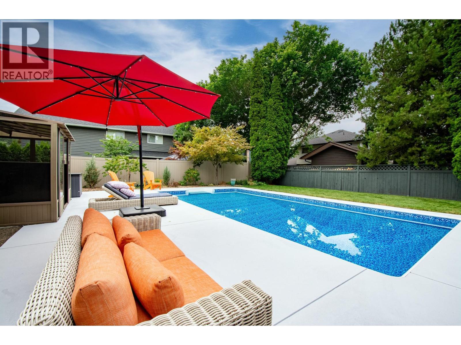 2651 Evergreen Drive, Penticton, BC - Outdoor With In Ground Pool